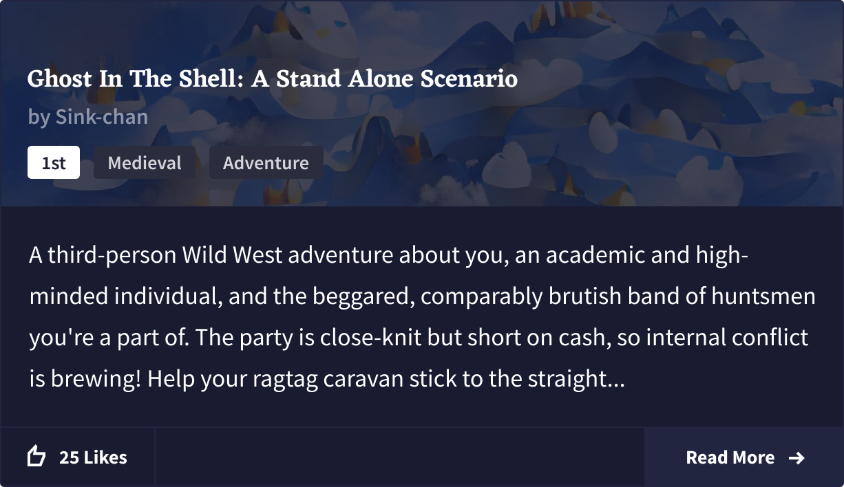 Another work-in-progress teaser, this one showcasing how an uploaded scenario might look.
