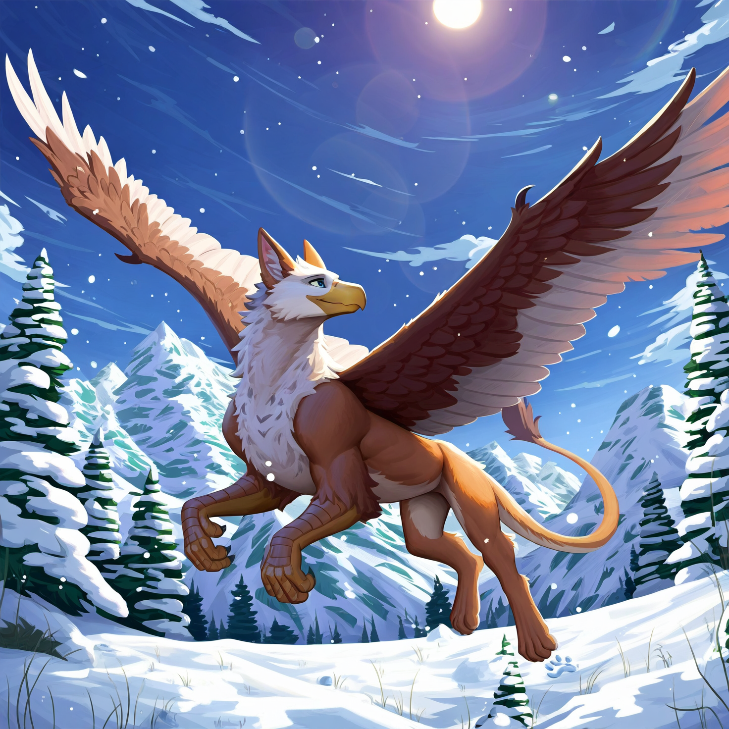 NovelAI Diffusion Furry V1.3 vs V3 comparison for the same prompt.