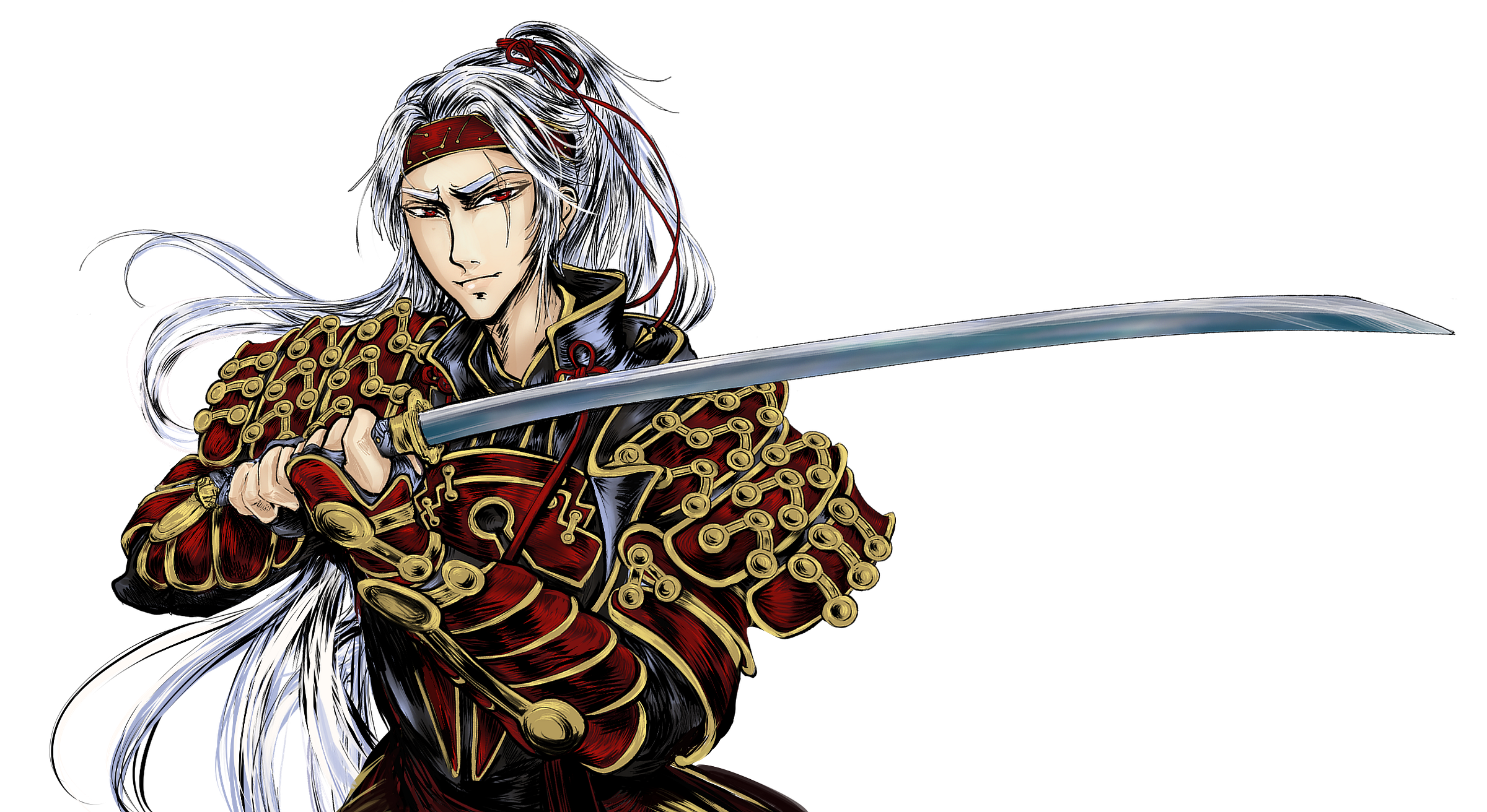 A stoic warrior!