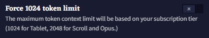 Easily enforce the lower tier token limit at any time!