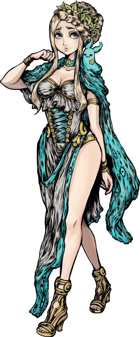 Clio, full body